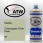 Preview: Mazda, Champagne Silver Pearl, 4F: 400ml Sprühdose, von ATW Autoteile West.